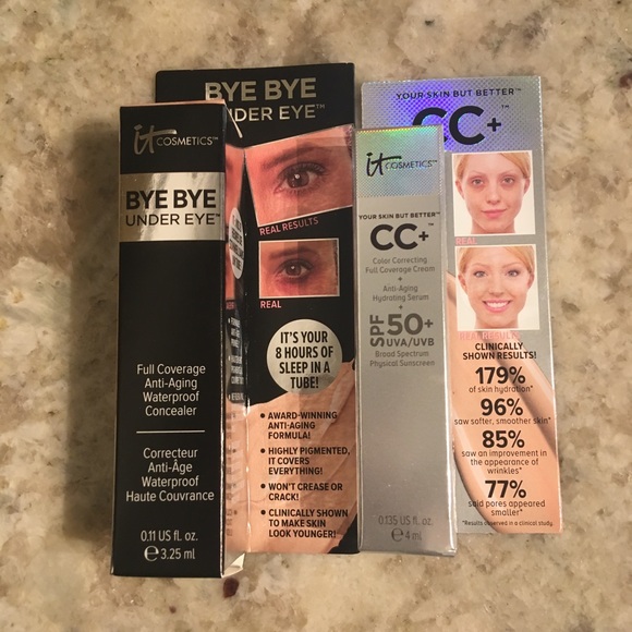 it cosmetics Other - it Costmetics Bye Bye Under Eye & Your skin CC+